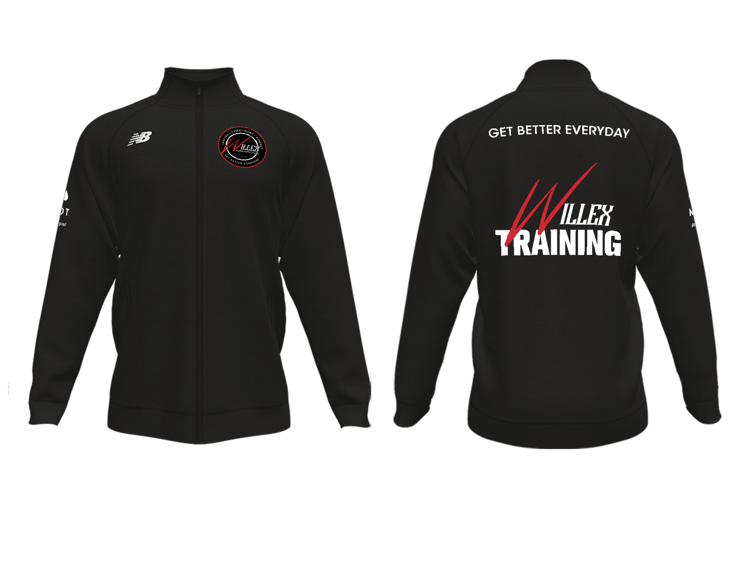 Custom Knit Training Jacket Men's