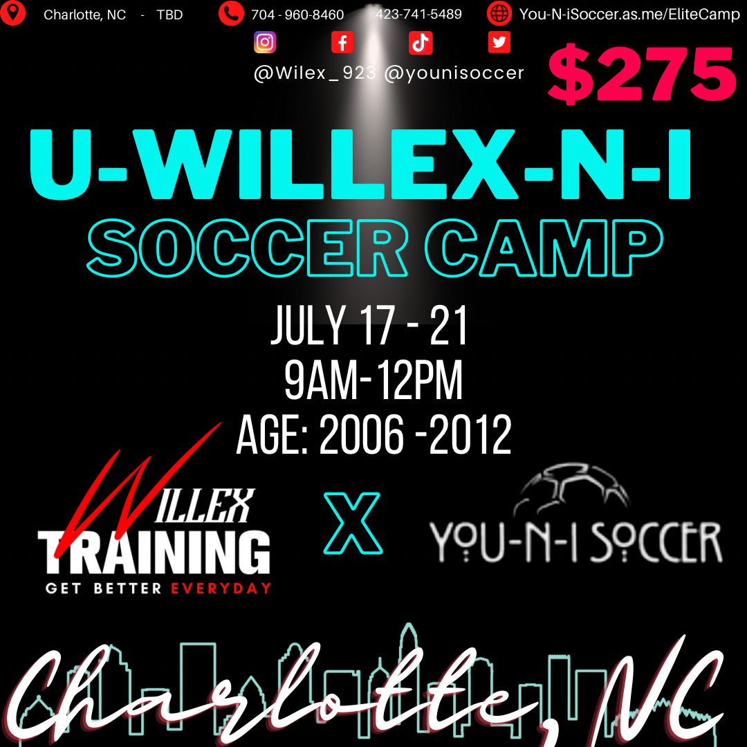 Charlotte: U-Willex-N-I Soccer Camp